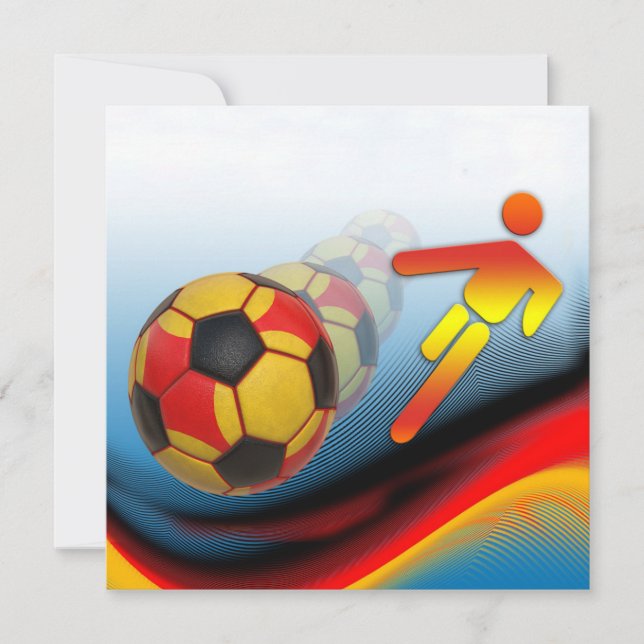 Fotbollsdynamik Inbjudningar (Framsida)