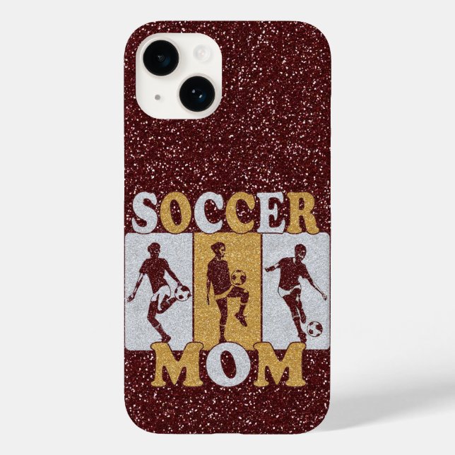 Fotbollseffekt Mamma Glitter (Baksida)