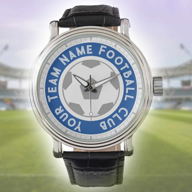 Fotbollsentusiast eller Fotbollsupportrar Armbandsur (Skapare uppladdad)