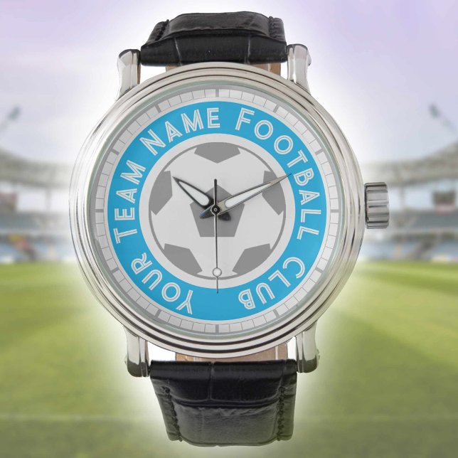 Fotbollsentusiast eller Fotbollsupportrar Armbandsur (Skapare uppladdad)