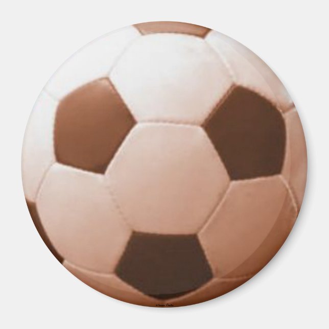 Fotbollsfack, magnet (Framsidan)