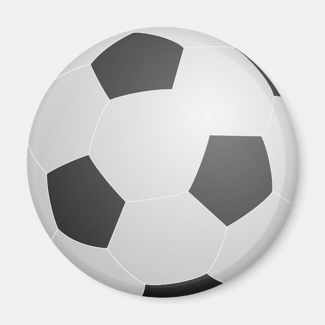 Fotbollsfack, magnet (Framsidan)
