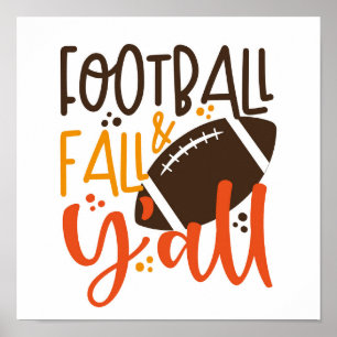 Fotbollsfall & Y-alla Poster