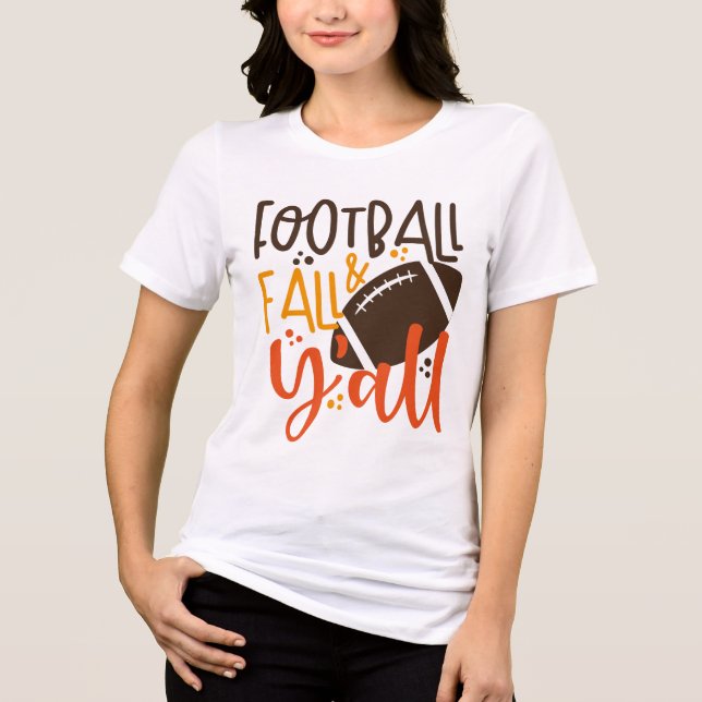 Fotbollsfall & Y-alla T Shirt (Framsida)