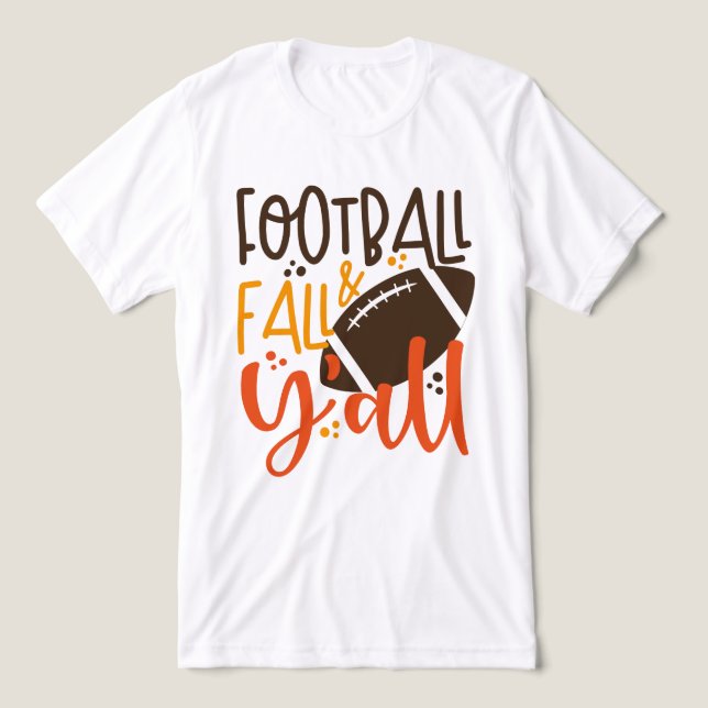 Fotbollsfall & Y-alla T Shirt (Design Framsida)