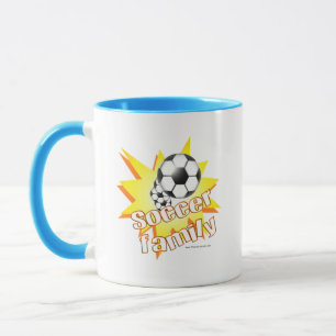 Fotbollsfamilj Mugg