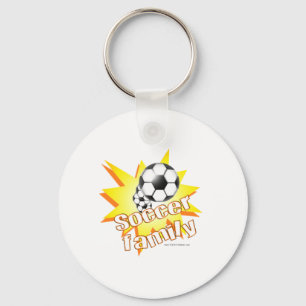 Fotbollsfamilj Nyckelring