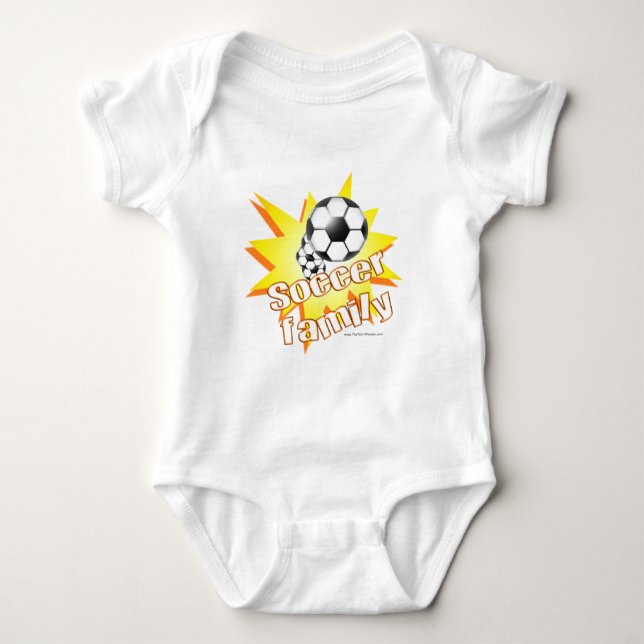 Fotbollsfamilj T-shirt (Framsida)