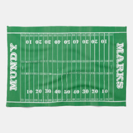 Fotbollsfamiljen Söndag Game Day Gift Kökshandduk