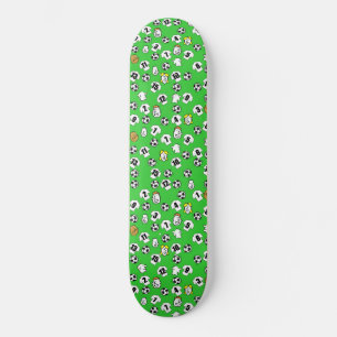 Fotbollsfan Fotbollsklubb Design Old School Skateboard Bräda 21,6 Cm