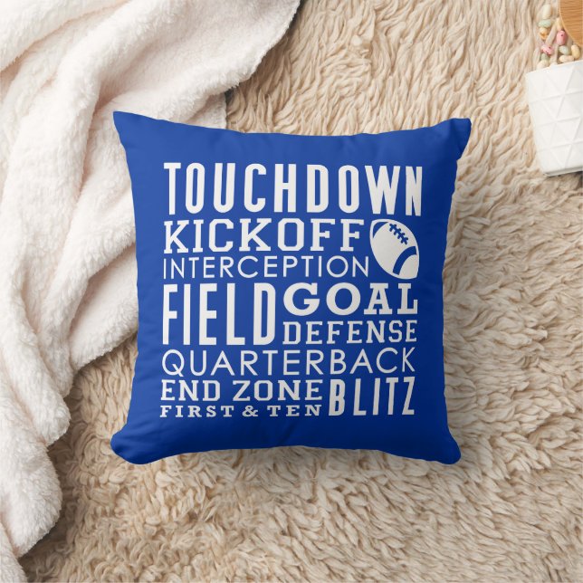 Fotbollsfan Kudde (Filt)