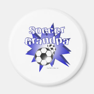 Fotbollsfarfar Magnet