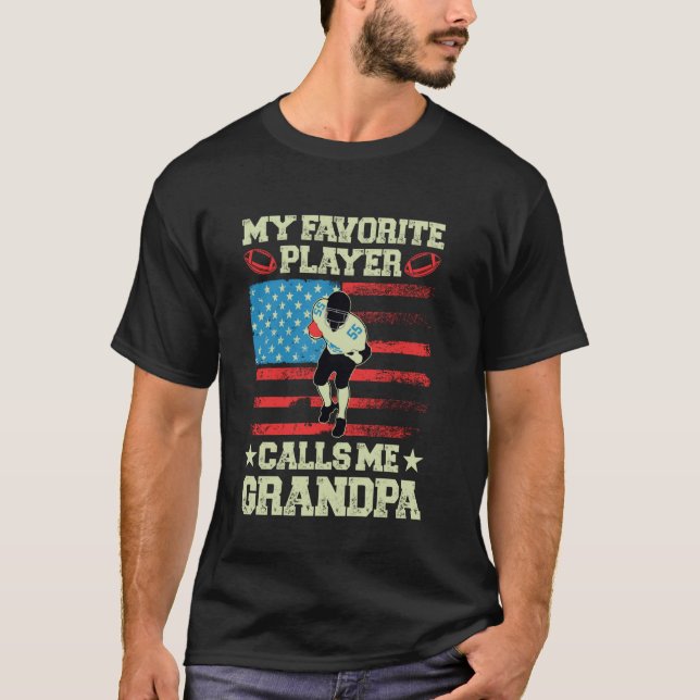 Fotbollsfarfar T Shirt (Framsida)