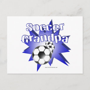 Fotbollsfarfar Vykort
