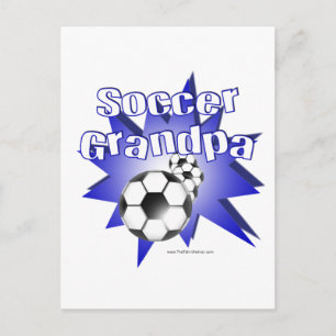 Fotbollsfarfar Vykort