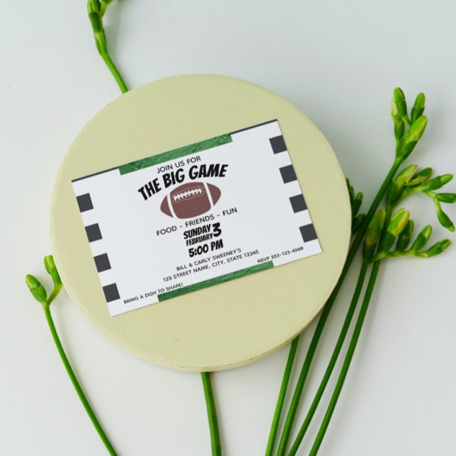 Fotbollsfest Inbjudan (Skapare uppladdad)