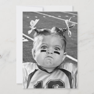 Fotbollsflicka Inbjudningar