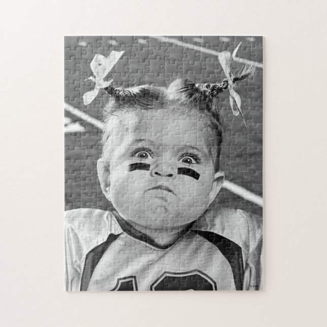 Fotbollsflicka Pussel (Vertikal)