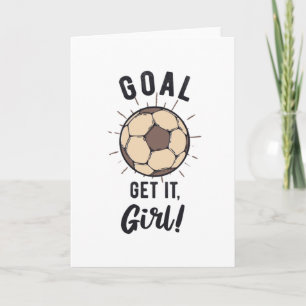 Fotbollsflickornas inspiration - mål kort