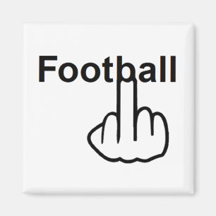 Fotbollsflip i magnet
