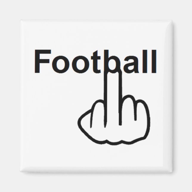 Fotbollsflip i magnet (Framsidan)