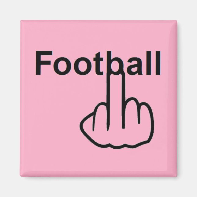 Fotbollsflip i magnet (Framsidan)