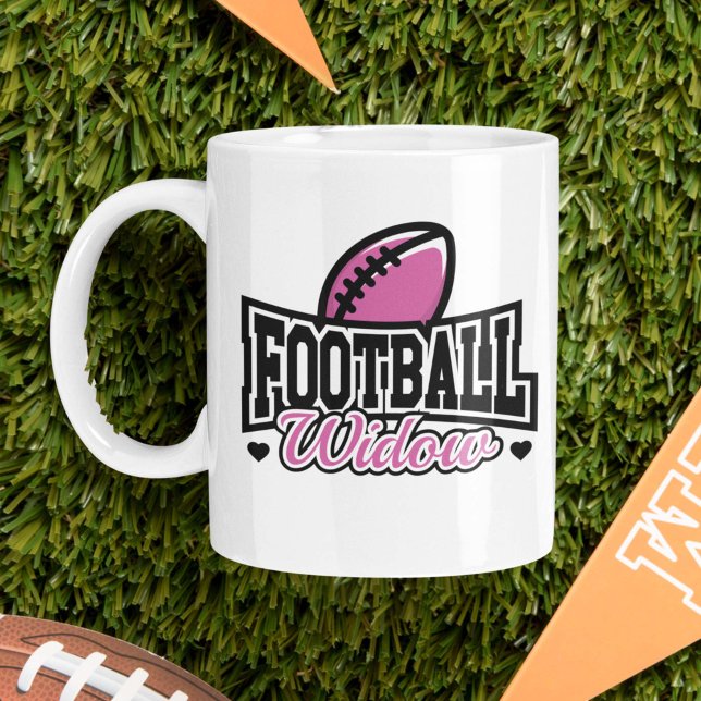 Fotbollsfönster Kaffemugg (Football Widow Mug)