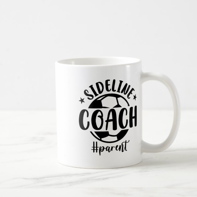 Fotbollsförälder _1 kaffemugg (Höger)