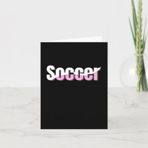 Fotbollsformat Modern Art Abstrakt önskning Kort