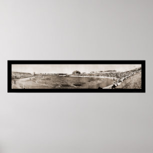 Fotbollsfoto för drake Stadium 1907 Poster