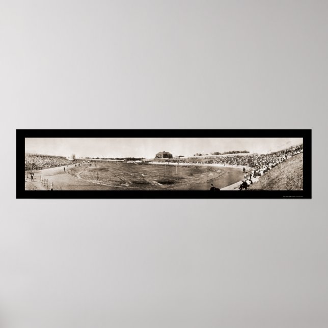 Fotbollsfoto för drake Stadium 1907 Poster (Framsidan)