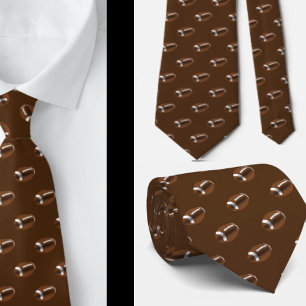 Fotbollsgåva - Football Neck Tie - Sports Necktie Slips
