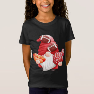 Fotbollsgnome Mamma Pappa Referech Touchdown T Shirt