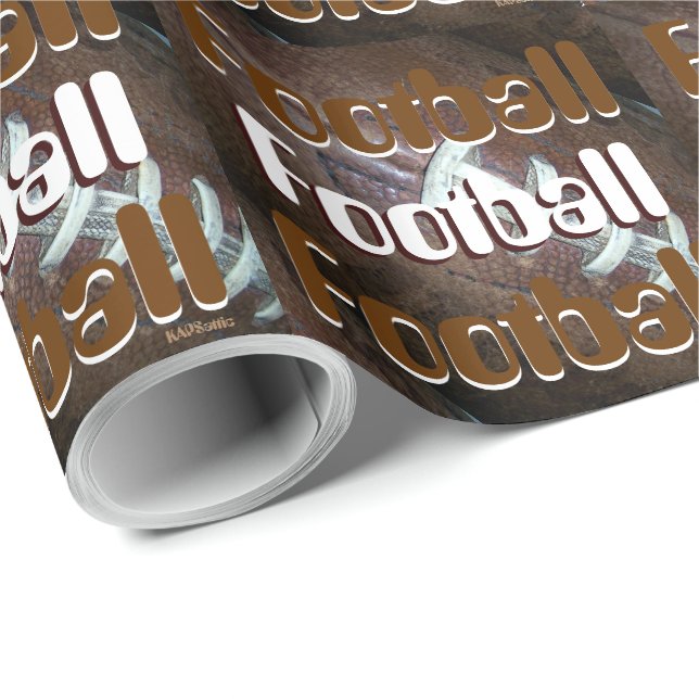 Fotbollsgrafik Presentpapper (Rullad Hörn)