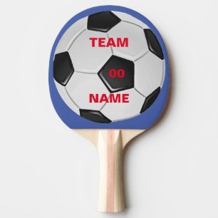 Fotbollsgruppen Ping Pong Paddle Pingisracket