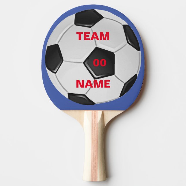 Fotbollsgruppen Ping Pong Paddle Pingisracket (Framsidan)