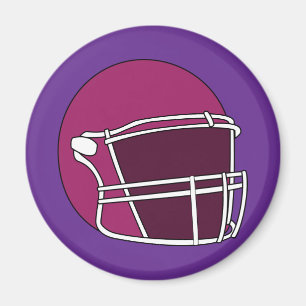 Fotbollshjälm Magnet