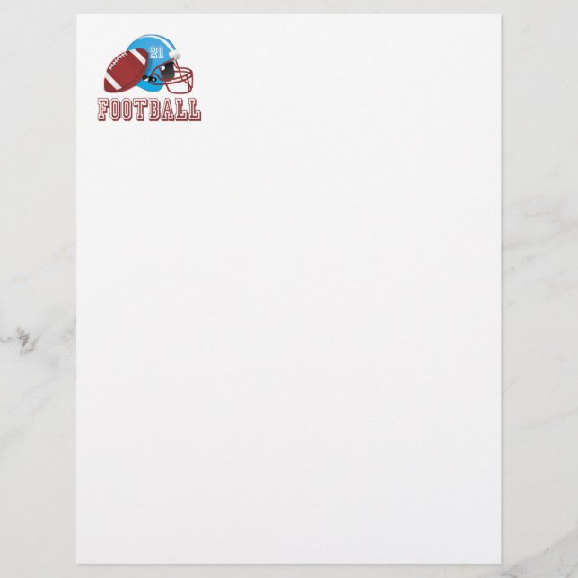 Fotbollshjälmen och boll (Framsida)