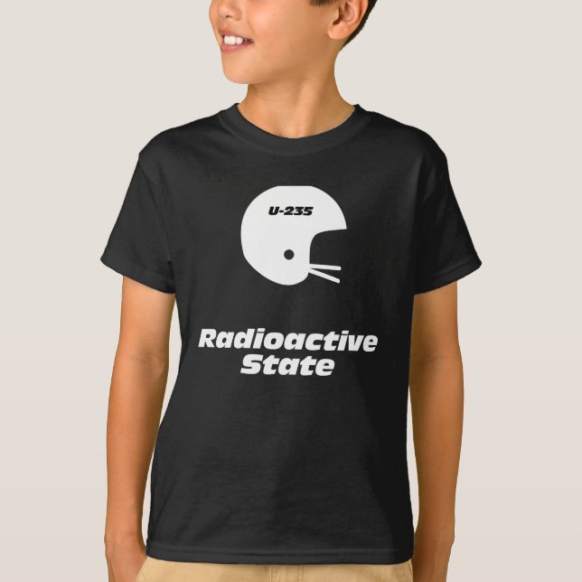 Fotbollshjälmet Radioactive State Tee (Framsida)