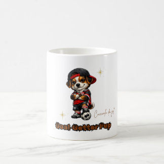 Fotbollshundmugg Kaffemugg