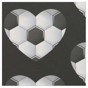 Fotbollsidrottare i kärlek tyg