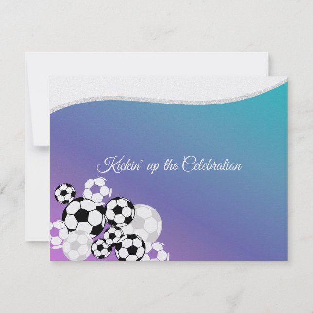 Fotbollsinbjudan Pub Mitzvah - inbjudan (Framsida)