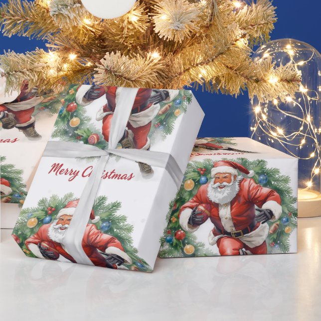 Fotbollsjul med Tomtefar Presentpapper (Helgdagar)