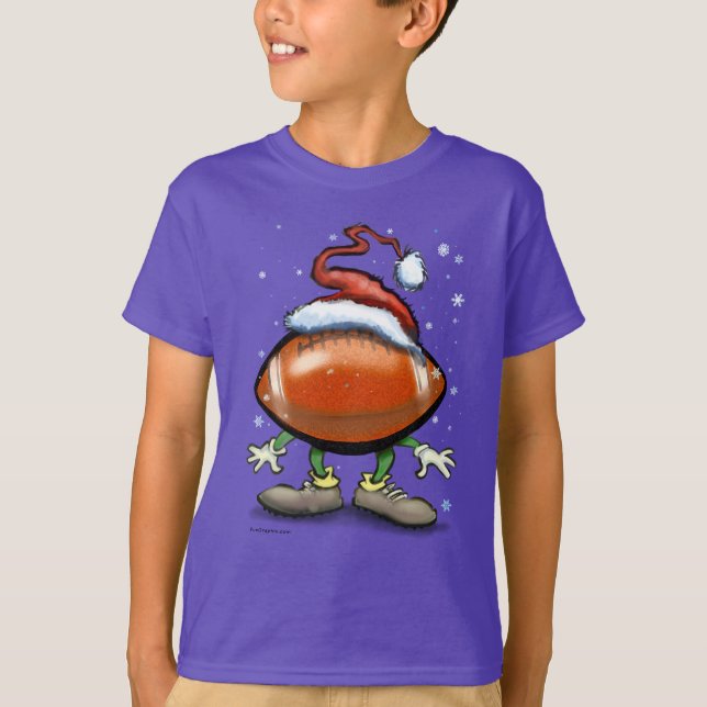 Fotbollsjul T-shirt (Framsida)