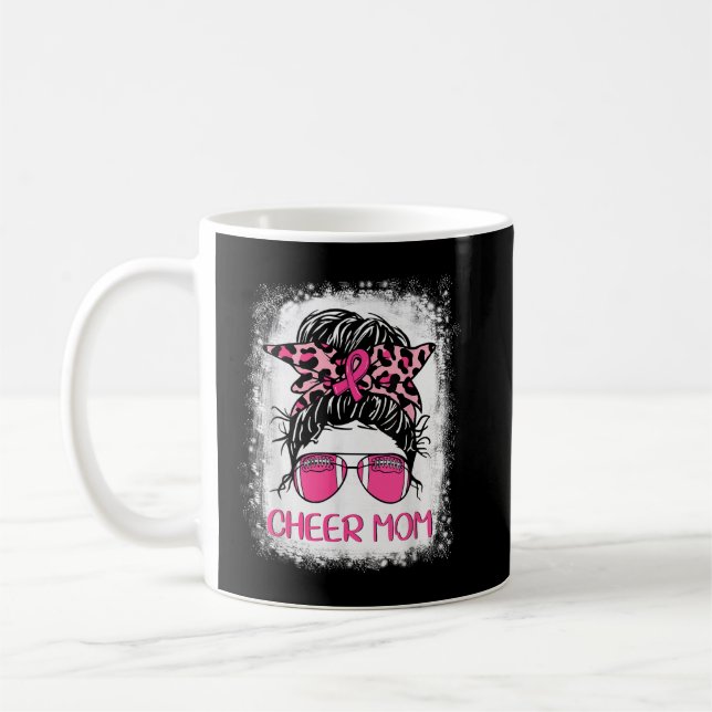 Fotbollskål Mamma Rosa ut Leopard Breast Cancer Kaffemugg (Vänster)