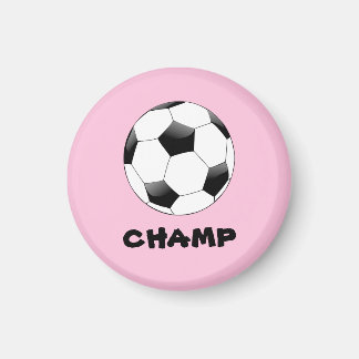 Fotbollskamp Badge Magnet