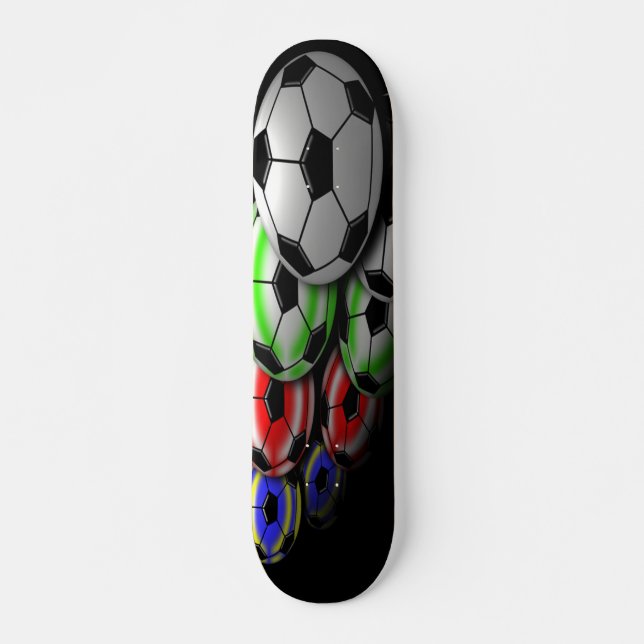FotbollSkateboard Skateboard Bräda 19,5 Cm (Framsida)