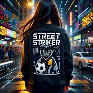 Fotbollskattströja, Street Striker-kittelpresent T Shirt
