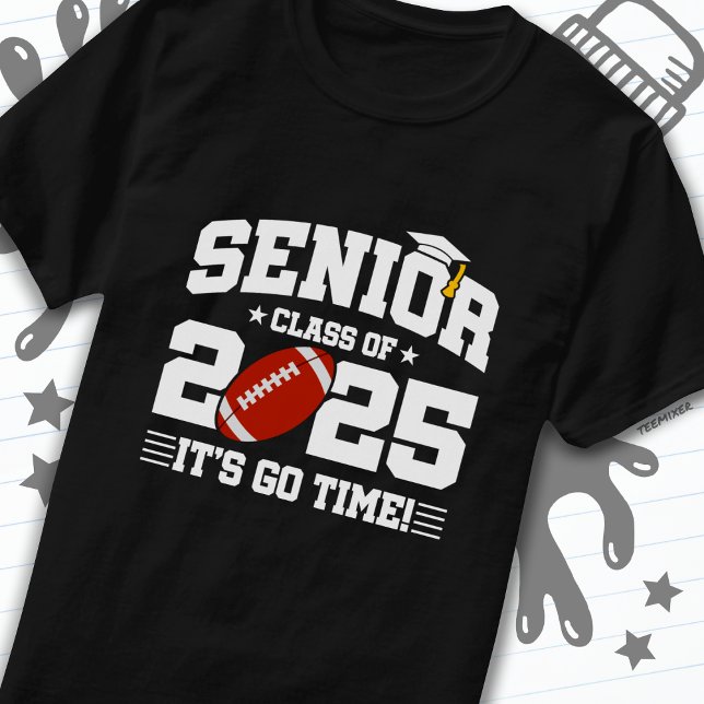 Fotbollsklass 2025 Studenten Senior 2025 T Shirt (Skapare uppladdad)