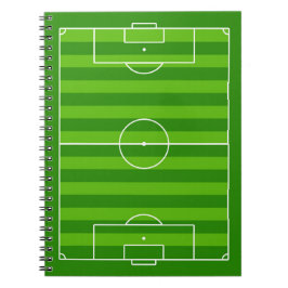 Fotbollsklubben Fält/Football Pitch Sports Team Sc Anteckningsbok